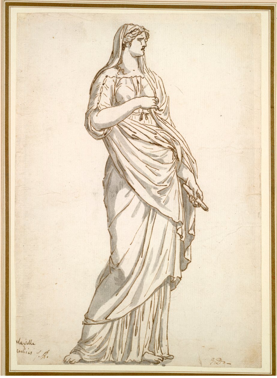 Étude de la statue Sabine de la Villa Médicis - Jacques Louis David