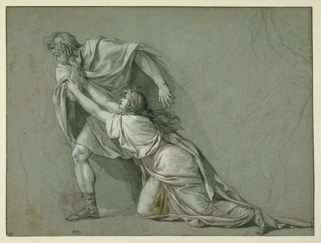 Le départ de Marcus Attilius Regulus pour Carthage - Jacques Louis David
