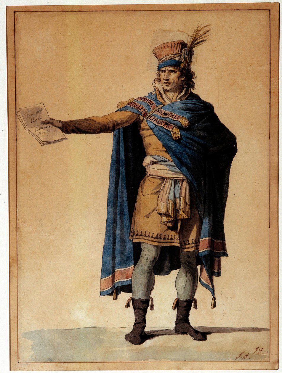 Le représentant du peuple en fonction - Jacques Louis David