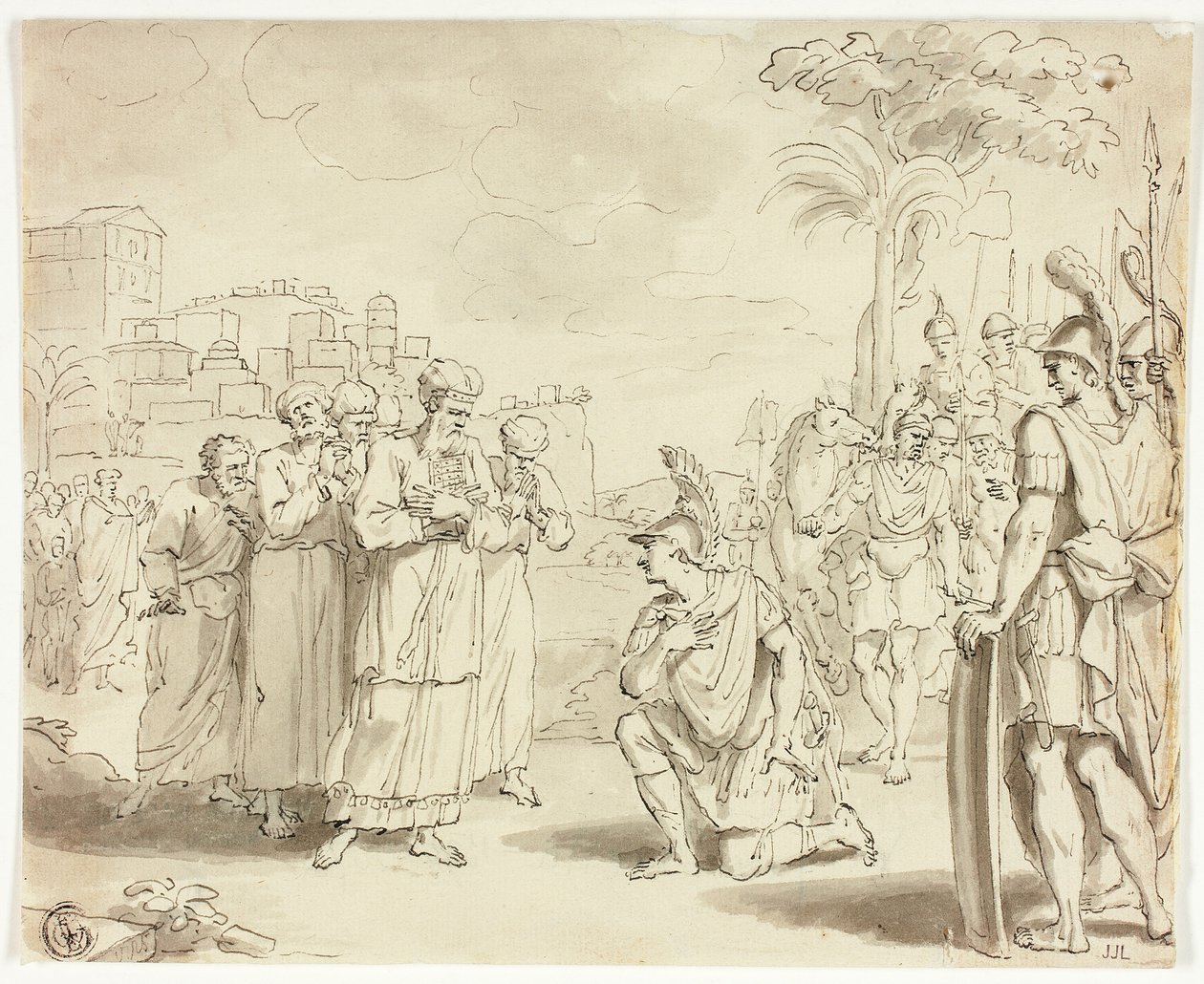 Alexandre avant le Grand Prêtre - Jacques Stella