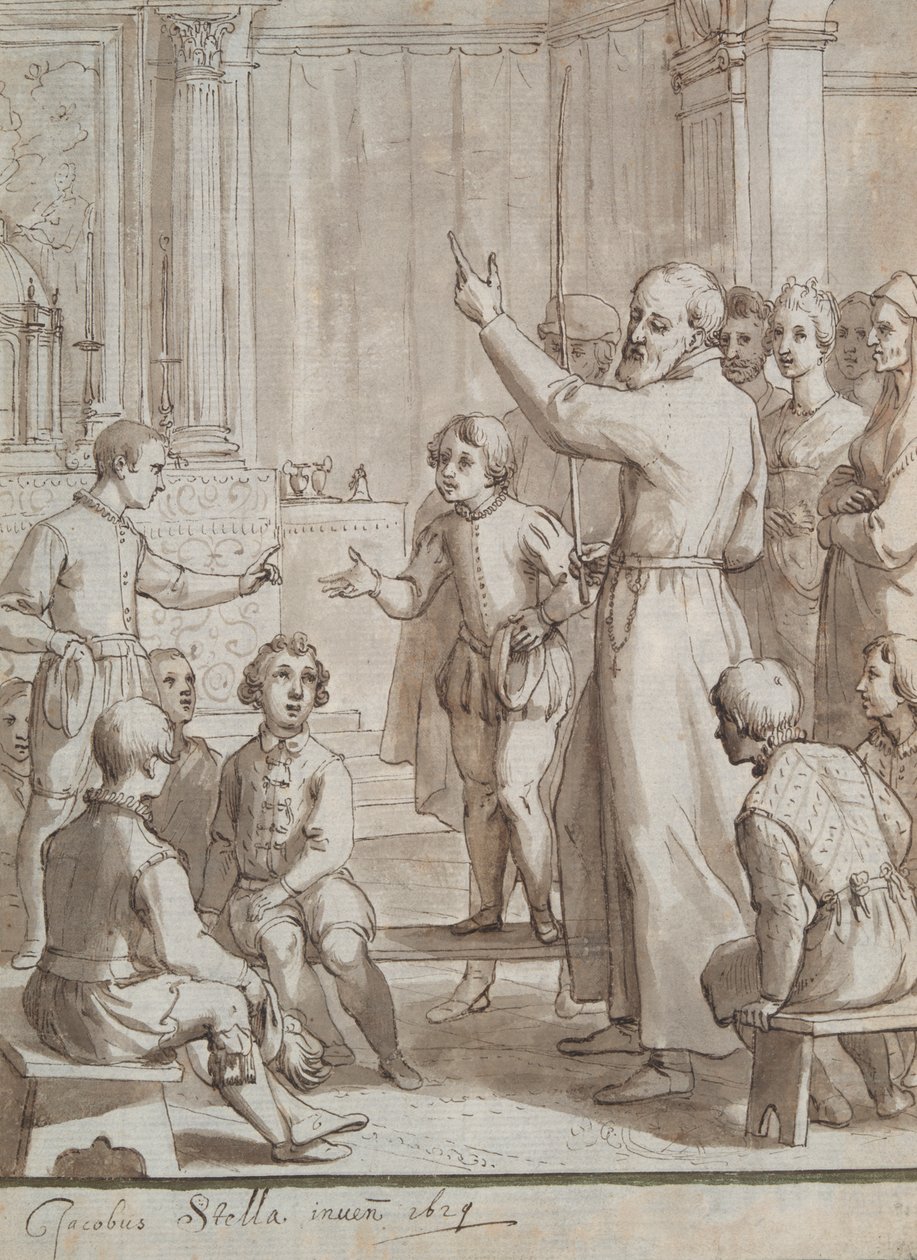Saint Philippe en tant que tuteur - Jacques Stella
