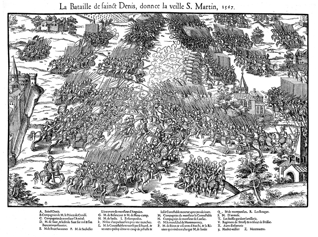 Bataille de Saint-Denis, Guerres de Religion françaises, 10 novembre 1567 - Jacques Tortorel