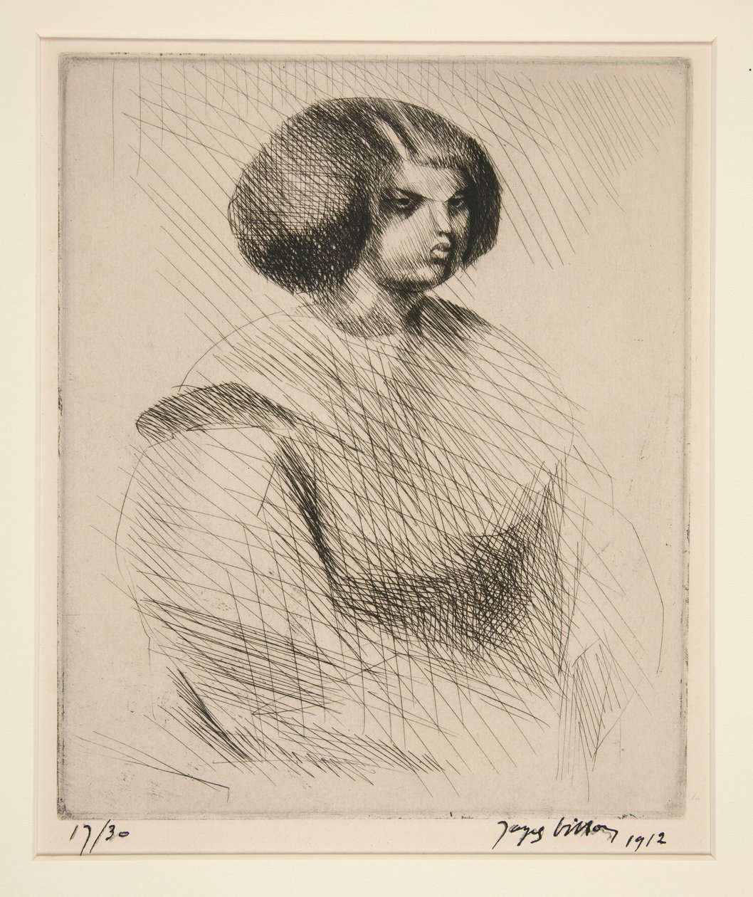 La petite mulâtresse - Jacques Villon