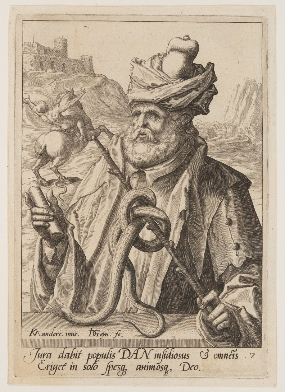 Dan, extrait des Douze fils de Jacob - Jacques de Gheyn II