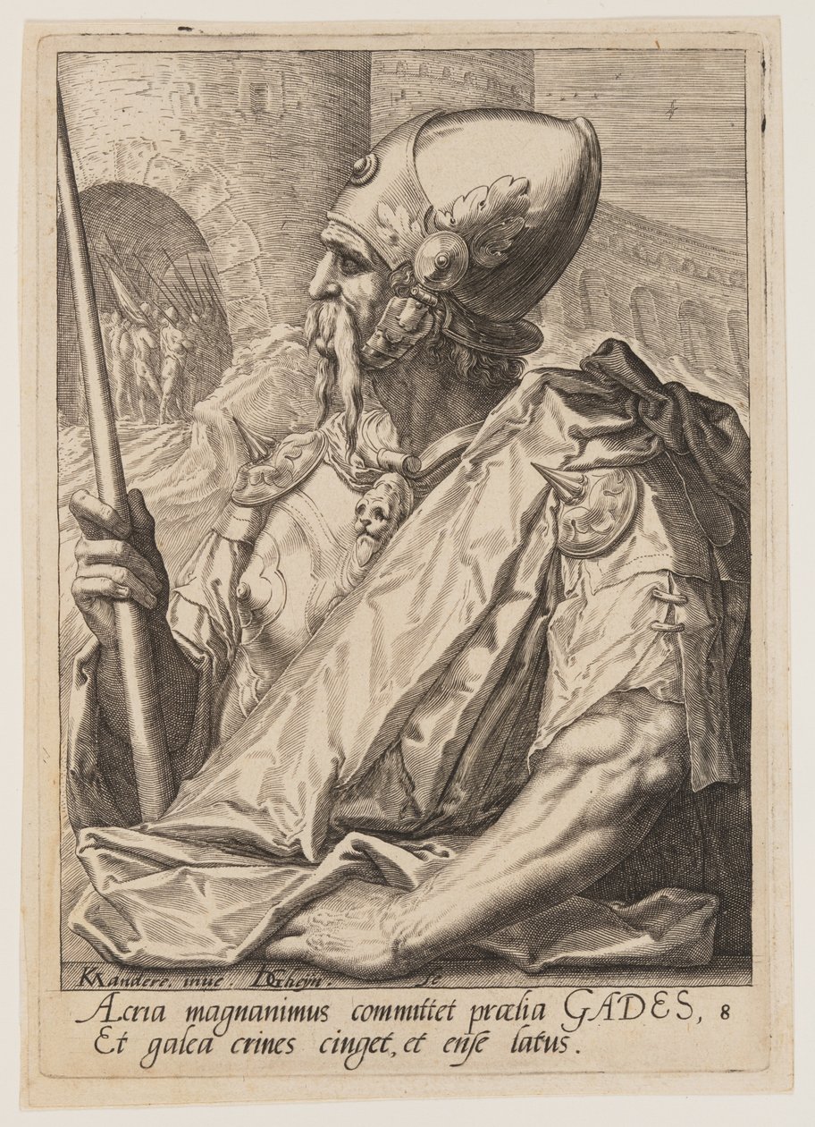 Gad, extrait des Douze fils de Jacob | Jacques de Gheyn II