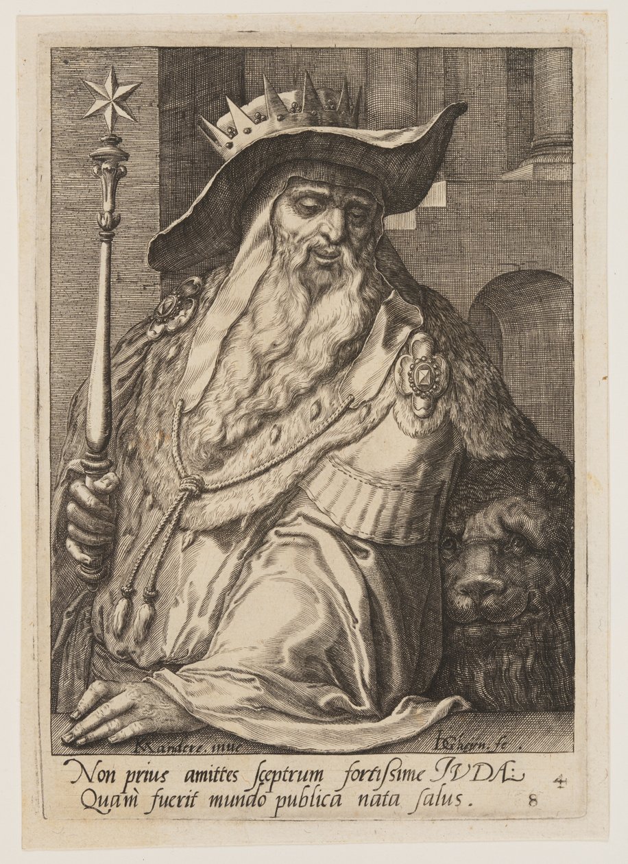 Juda, extrait des Douze fils de Jacob - Jacques de Gheyn II