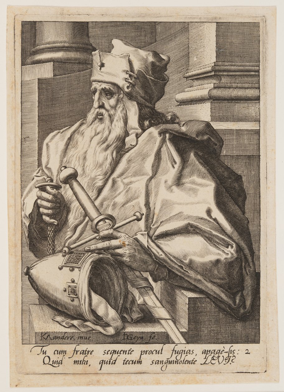 Lévi, tiré des Douze fils de Jacob - Jacques de Gheyn II