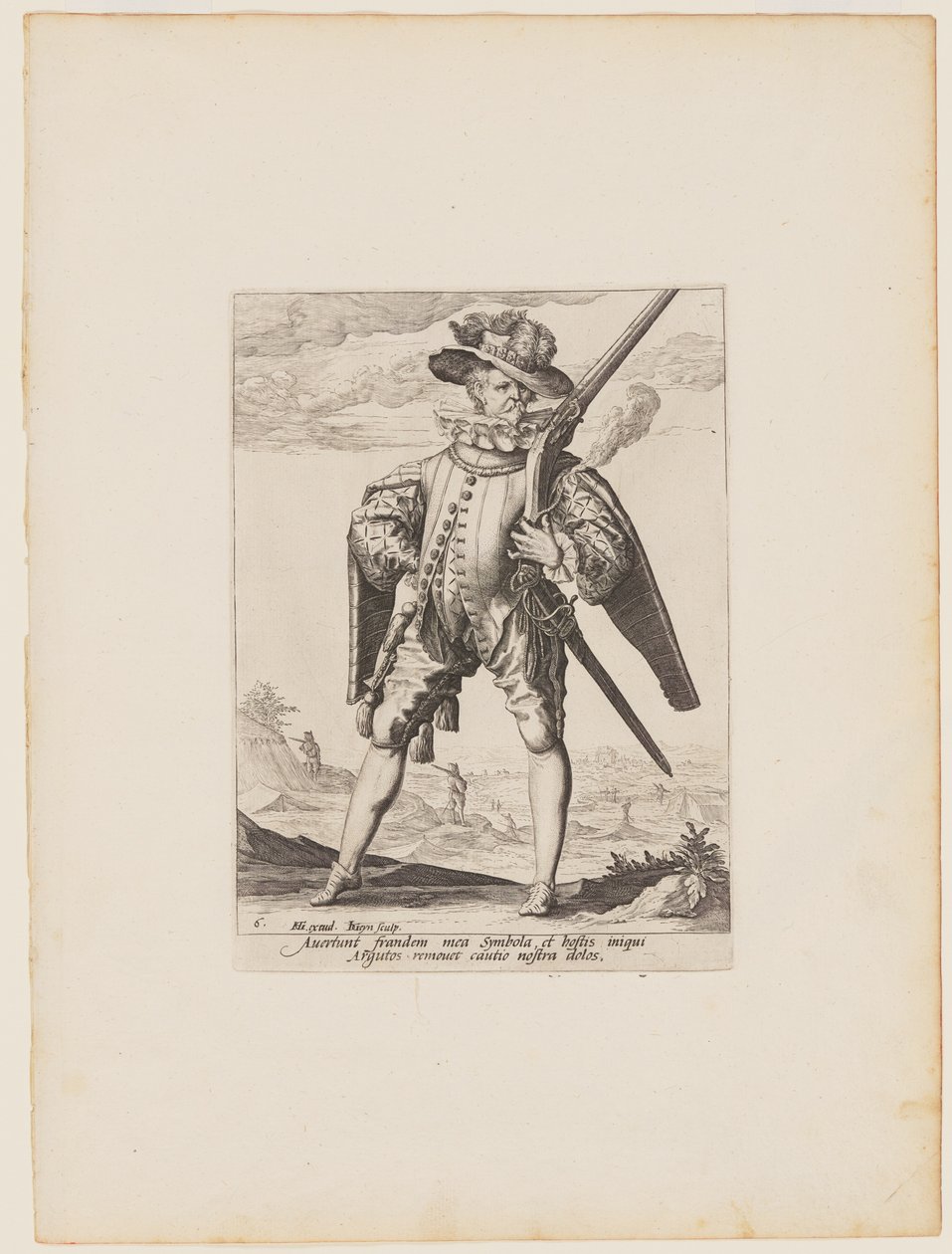 Mousquetaire, extrait de Officiers et soldats de la garde du corps de l