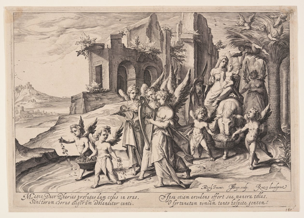 Retour de la fuite en Égypte - Jacques de Gheyn II