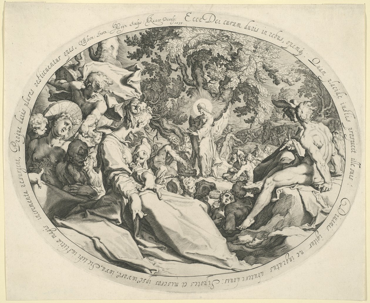Le miracle des cinq pains - Jacques de Gheyn II