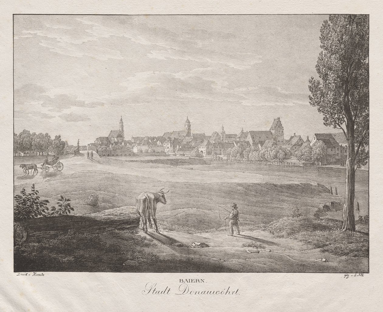Bavière, ville de Donauwörth - Jakob Alt