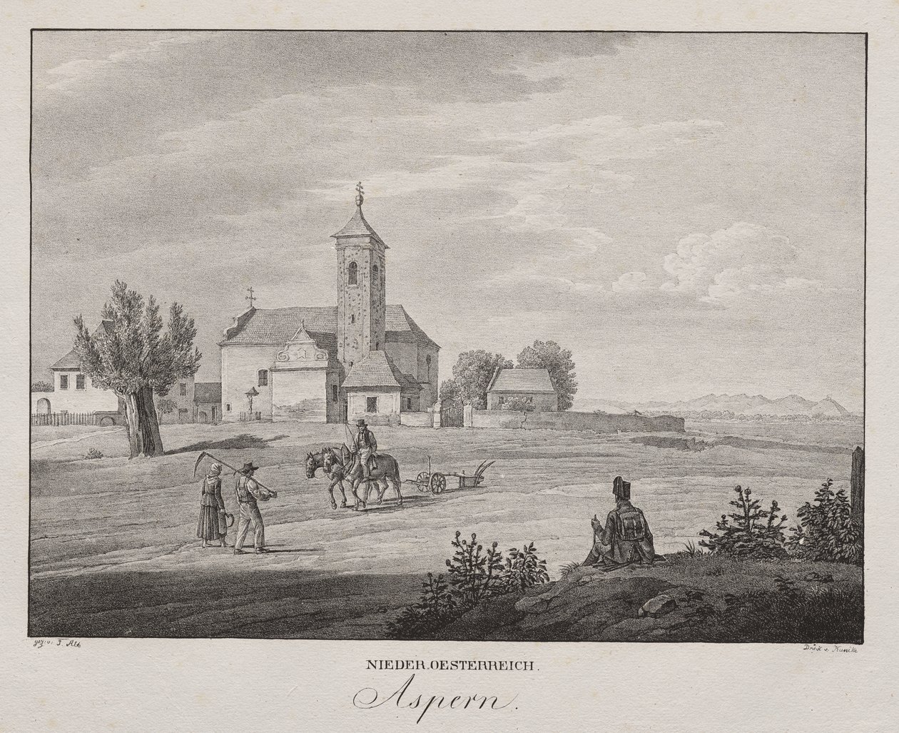 Basse-Autriche, Aspern - Jakob Alt