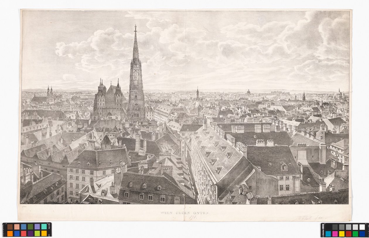 Panorama de Vienne vers l