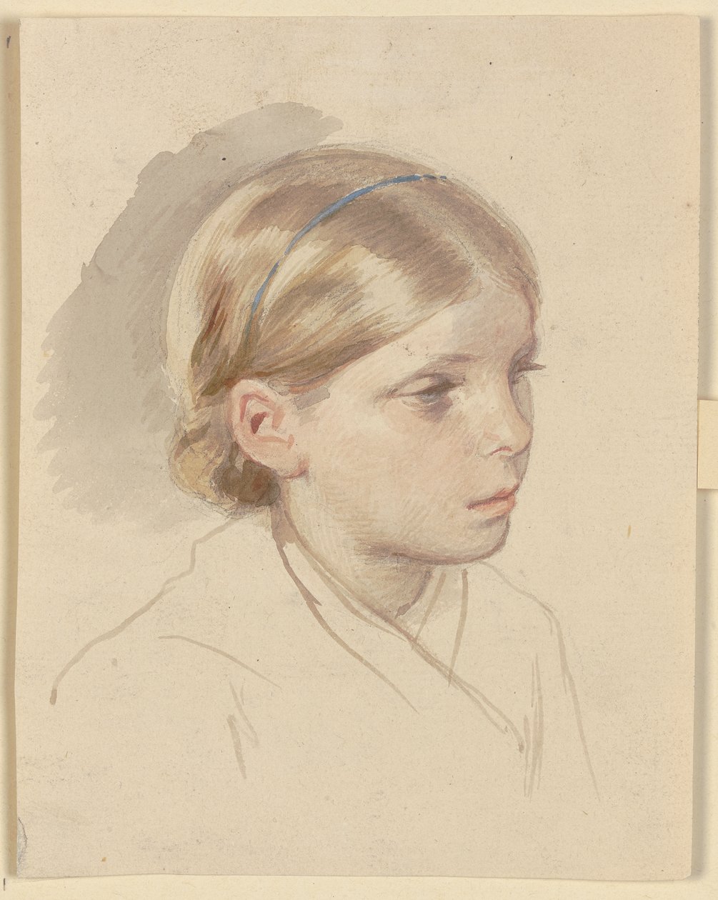 Une paysanne assise par terre - Jakob Becker