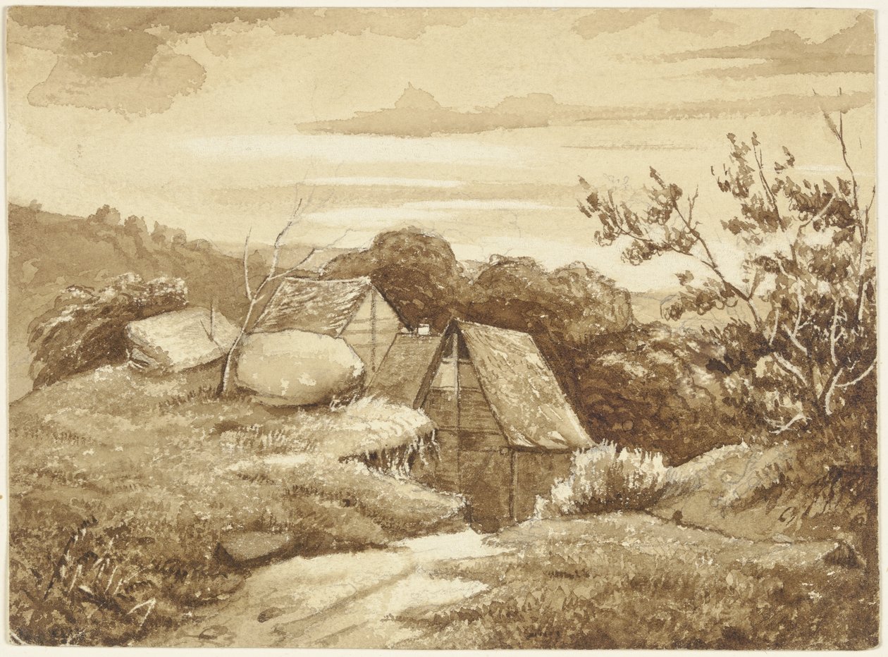 Une ferme au cœur du paysage - Jakob Becker