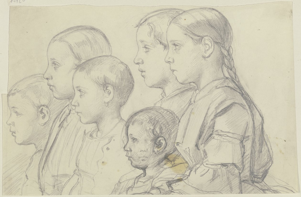 Six frères et sœurs - Jakob Becker