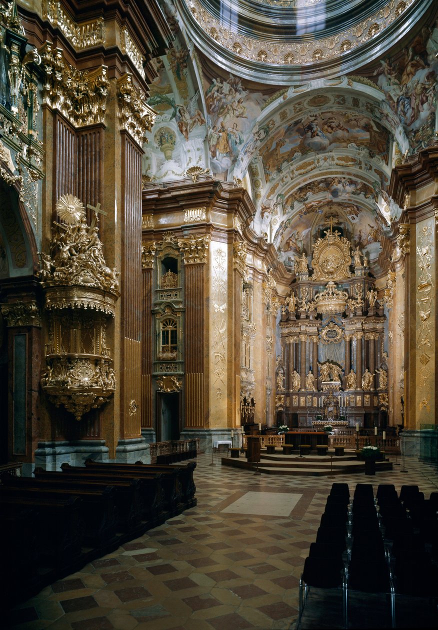 Vue intérieure de l