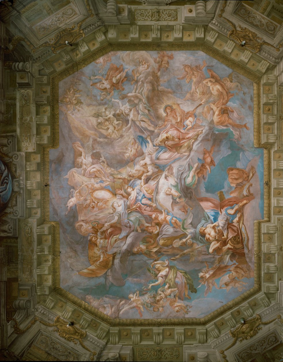 Apollo et Aurora (frais) - Jakob and Carlone Carlo (d.1708) Prandtauer