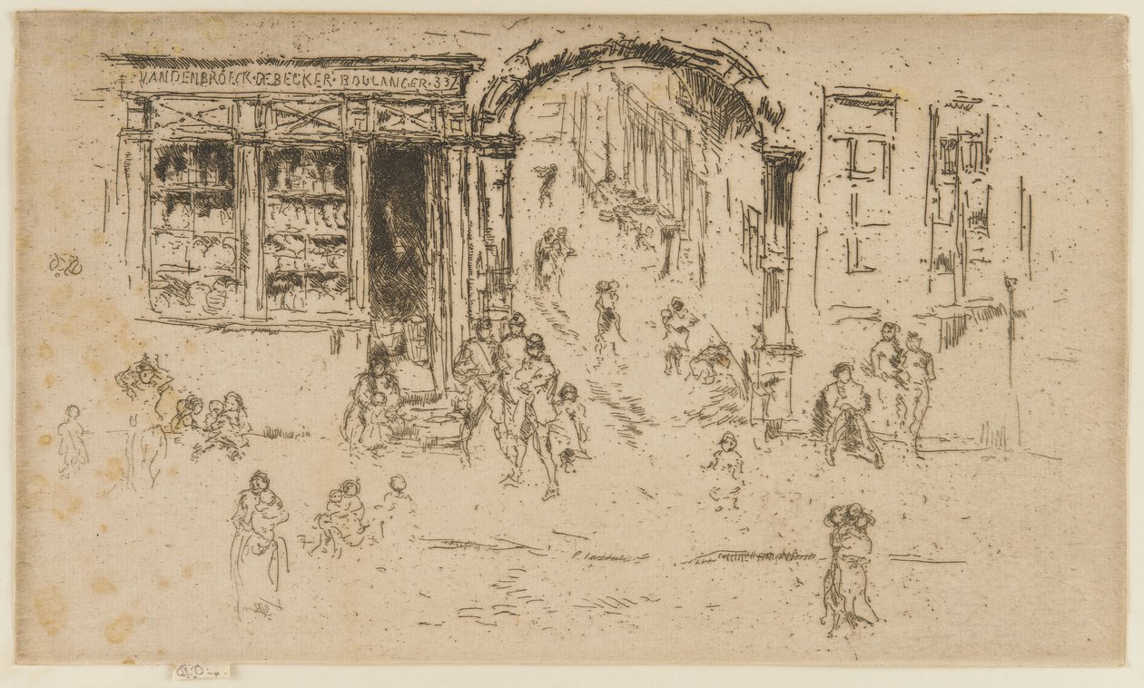 Arcade, Bruxelles, 1887 - James Abbott McNeill Whistler
