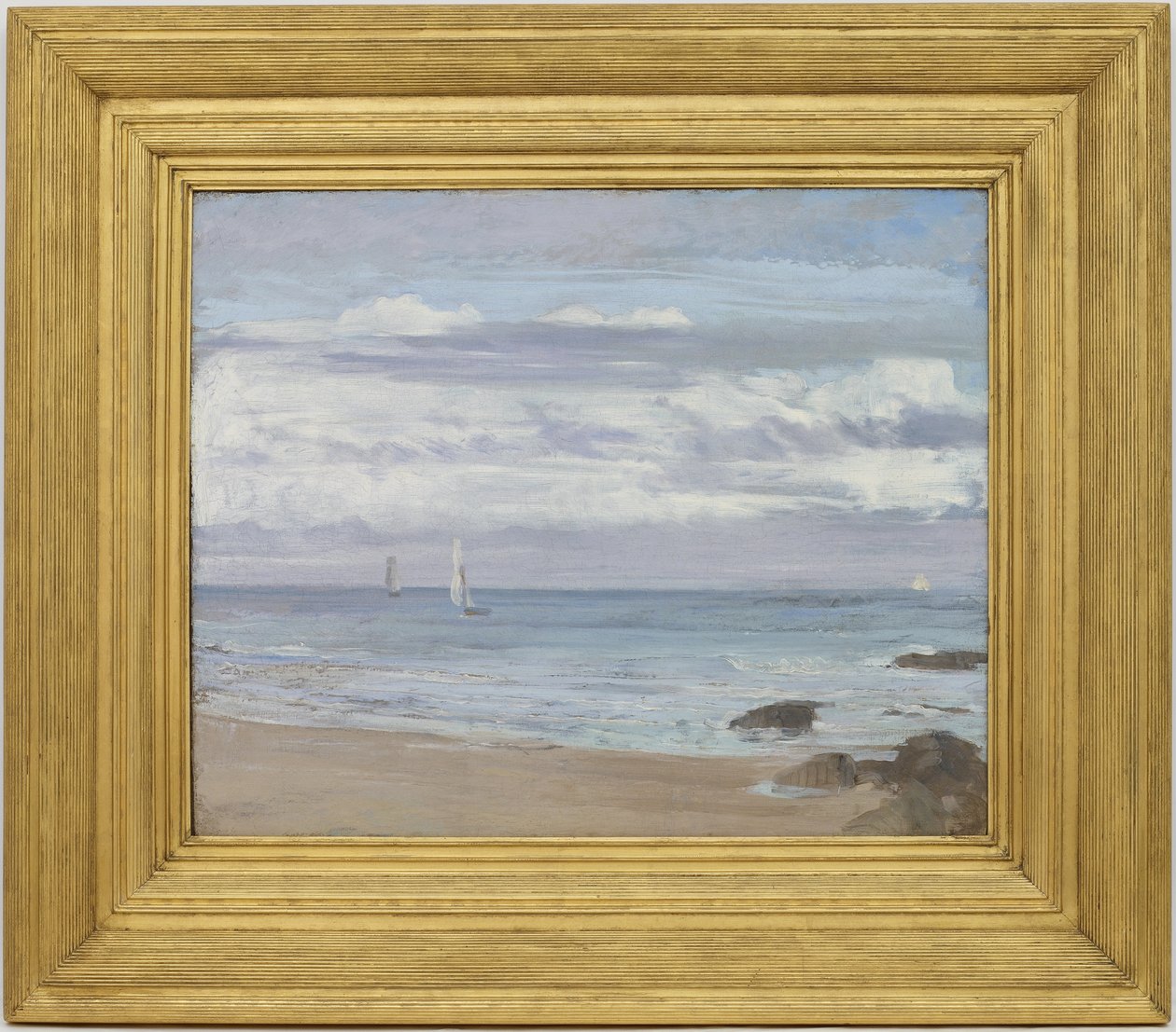 Bleu et Argent : Trouville - James Abbott McNeill Whistler