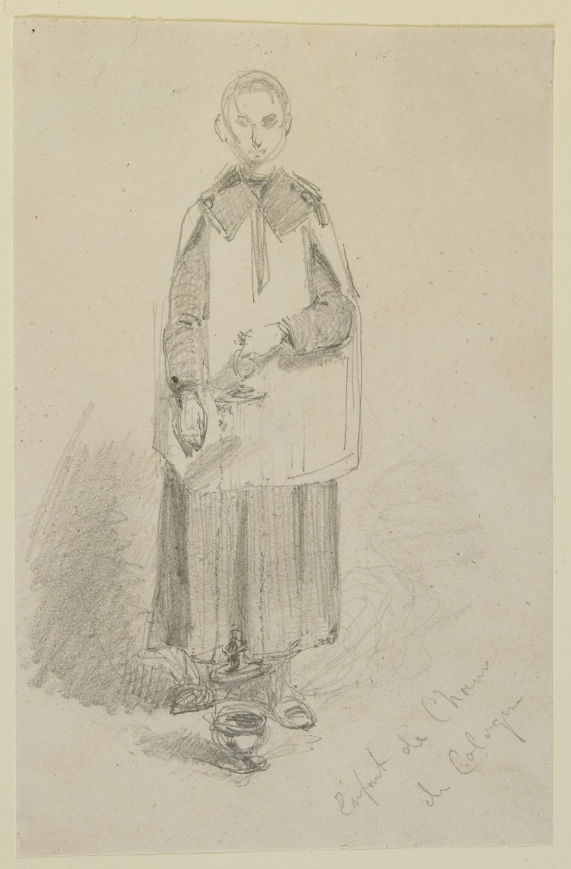 Enfant de chœur de Cologne, 1858 - James Abbott McNeill Whistler