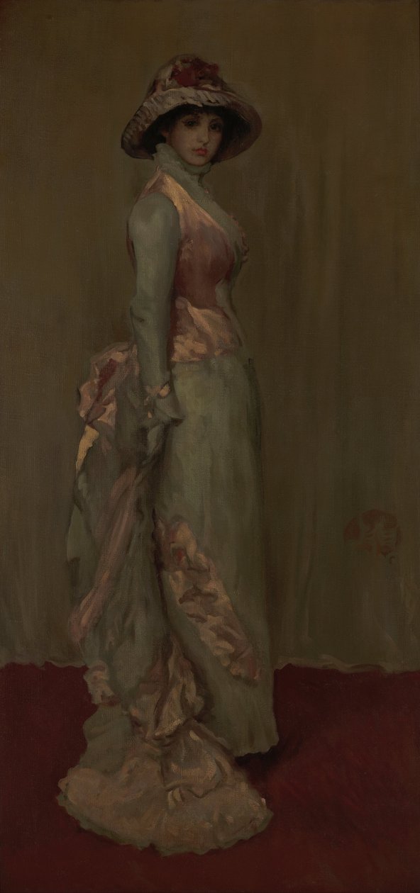 Harmonie en rose et gris - Lady Meux - James Abbott McNeill Whistler