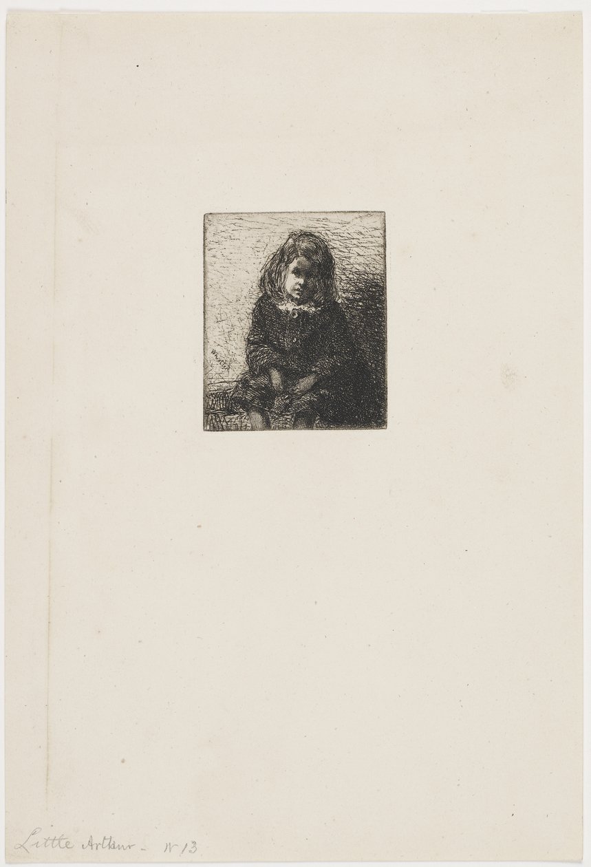 Petit Arthur, vers 1857-58 - James Abbott McNeill Whistler
