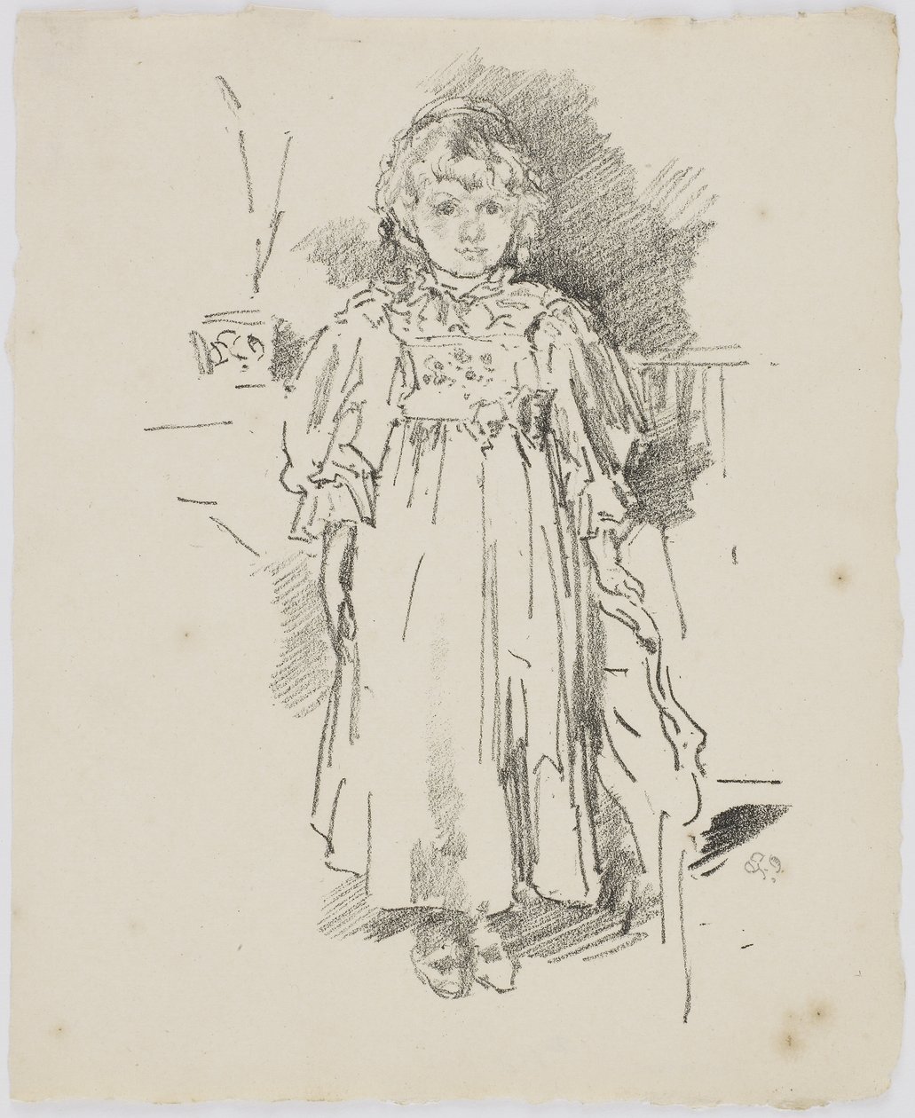 Petite Evelyn, 1896 - James Abbott McNeill Whistler