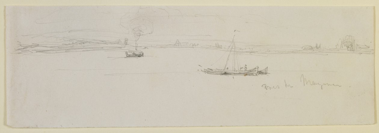 Près de Mayence, 1858 - James Abbott McNeill Whistler