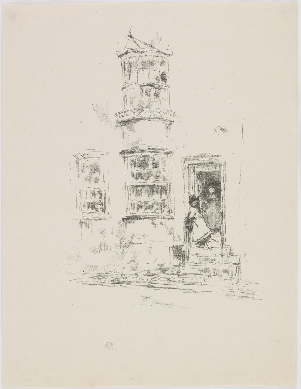 Les Petits Escaliers, Lyme Regis, 1895-96 - James Abbott McNeill Whistler