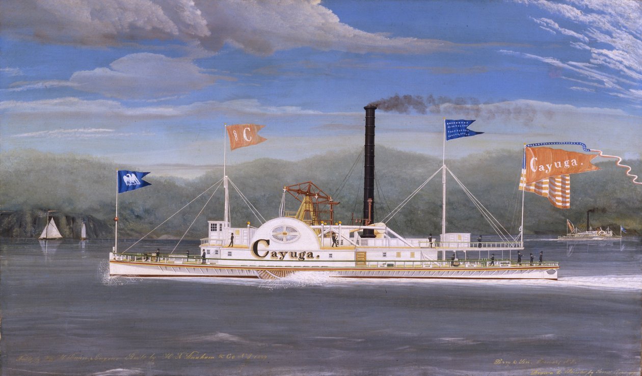Steamboat Cayuga, 1849 - James Bard