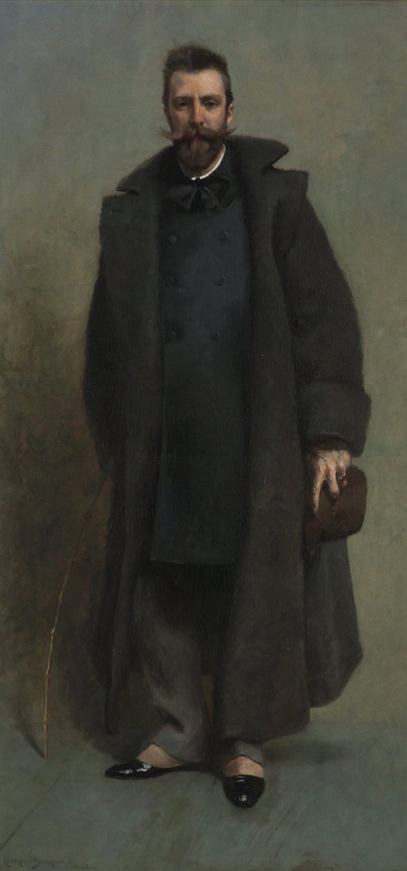 Portrait de William Merritt Chase - James Carroll Beckwith