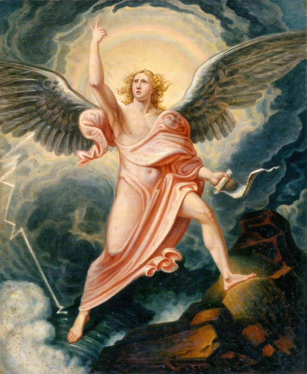 L'Ange proclamant la fin des temps | James Justus Tucker