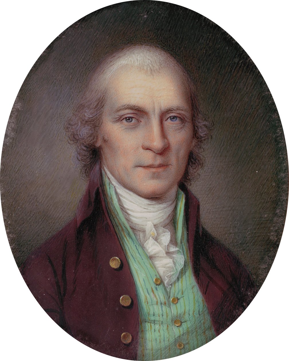 Portrait du colonel Richard Thomas - James the Elder Peale