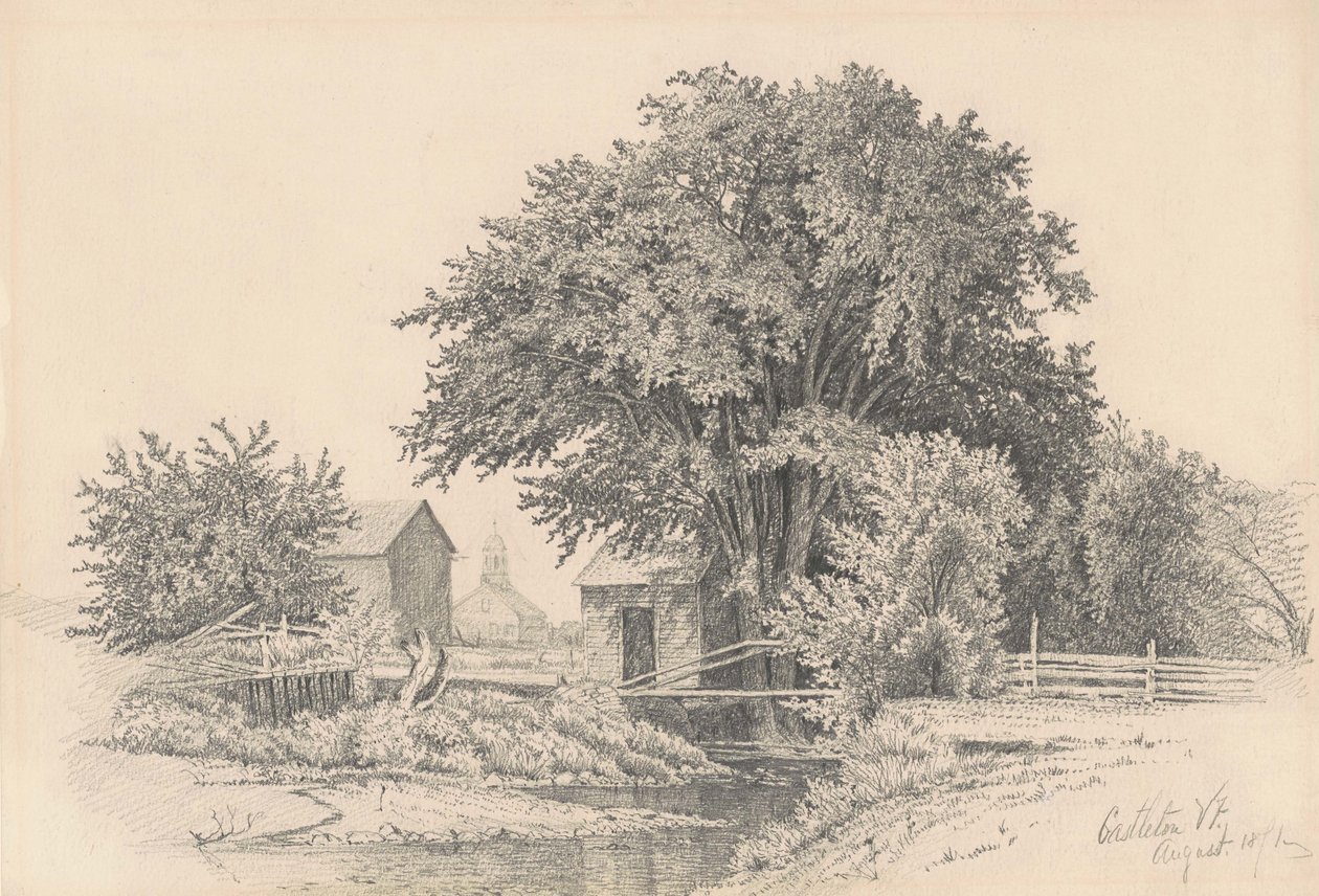 Castleton, Vermont, 1871 - James Renwick Brevoort