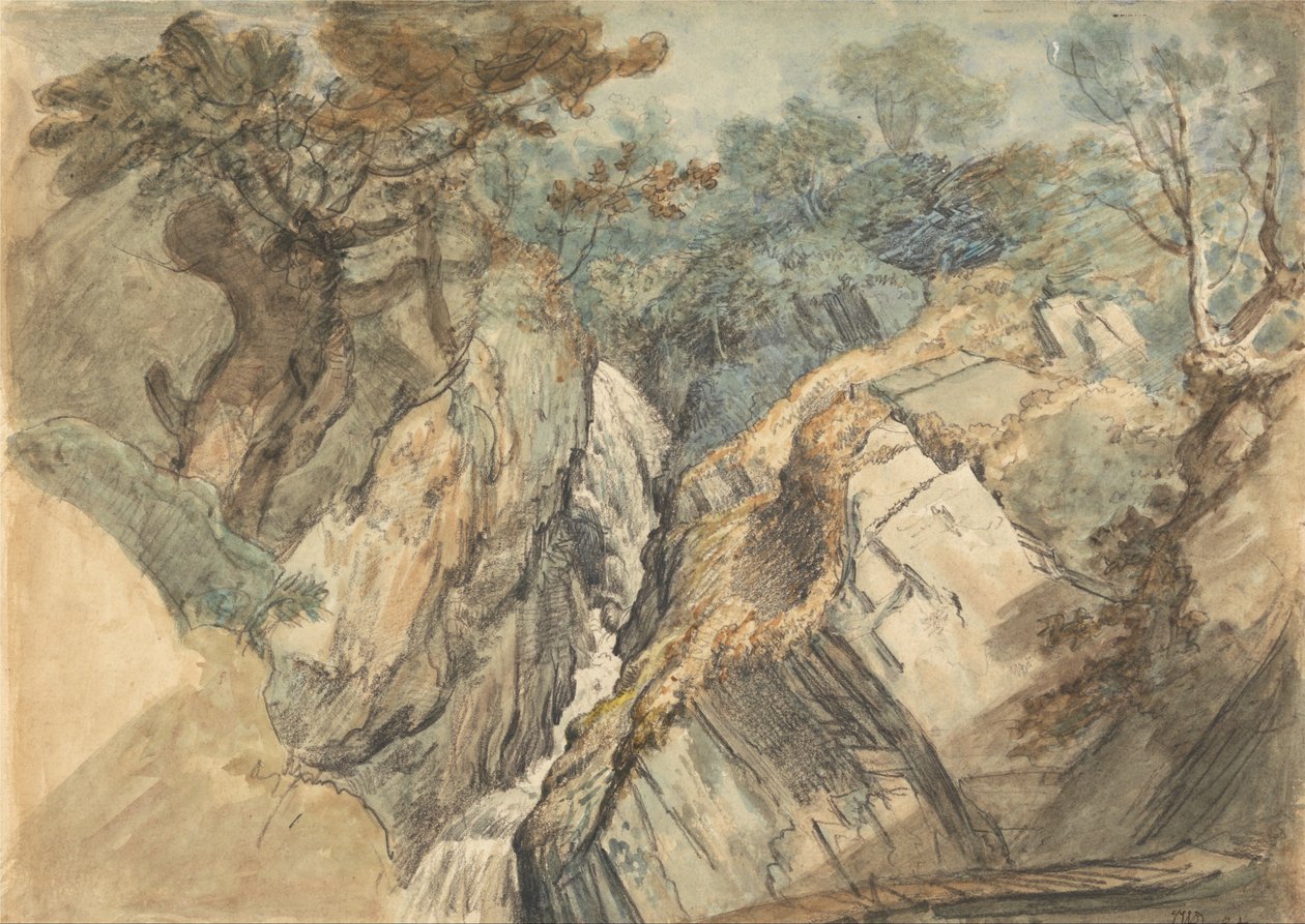 Cascade, Nord du Pays de Galles - James Ward
