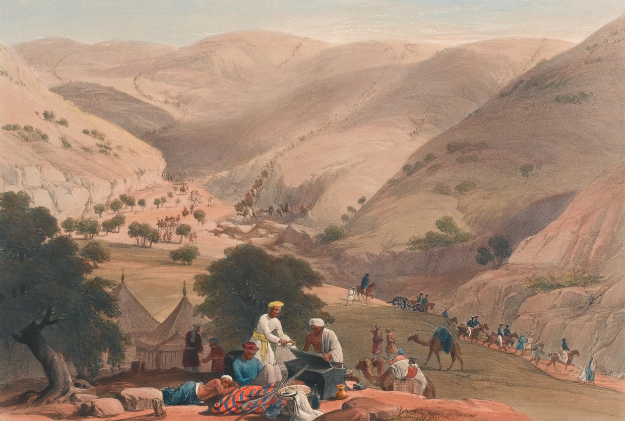 La troisième descente du col de Koojah - James (after) Atkinson