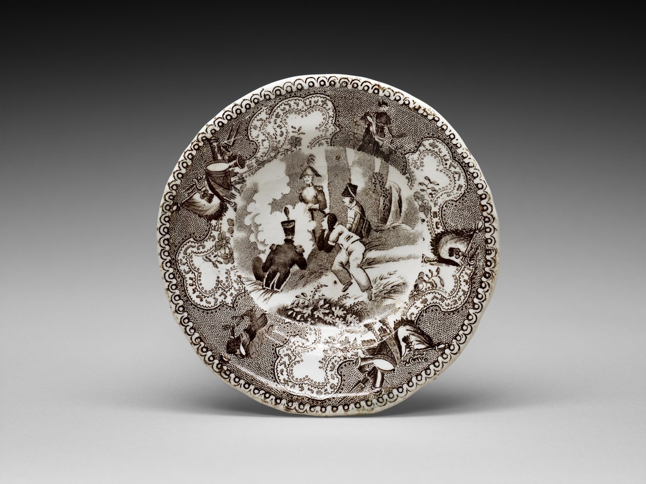 Assiette à tasse, c. 1837-1856 - James (attr.to) Beech