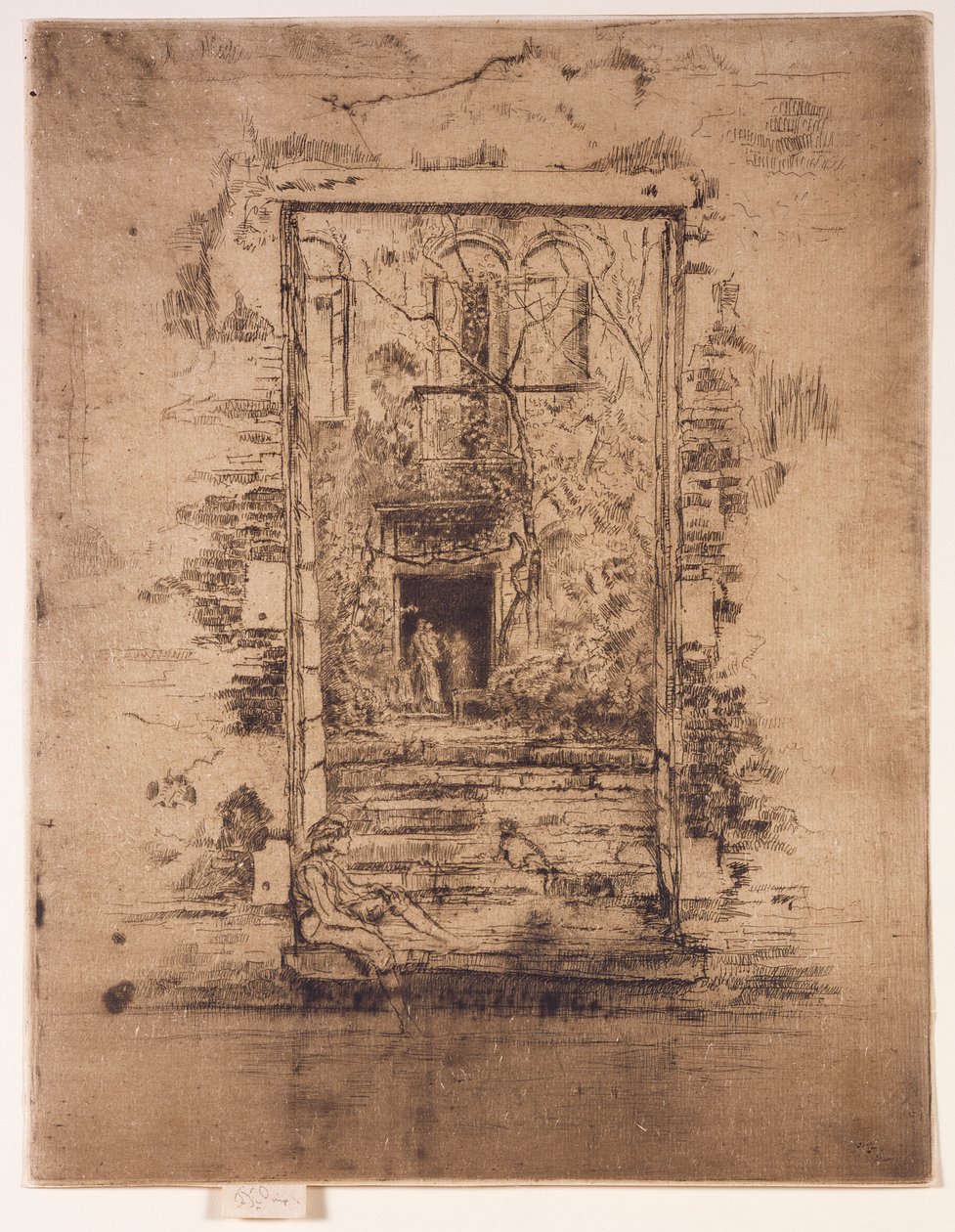 Le jardin - James Abbott McNeill Whistler
