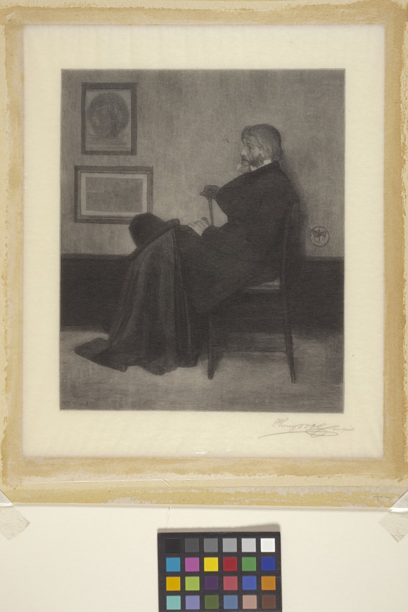 Thomas Carlyle - James Abbott McNeill (attr.to) Whistler