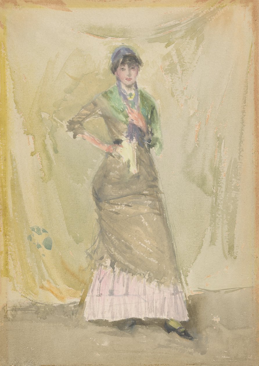 Une Note en Vert, 1883-1884 - James Abbott McNeill Whistler