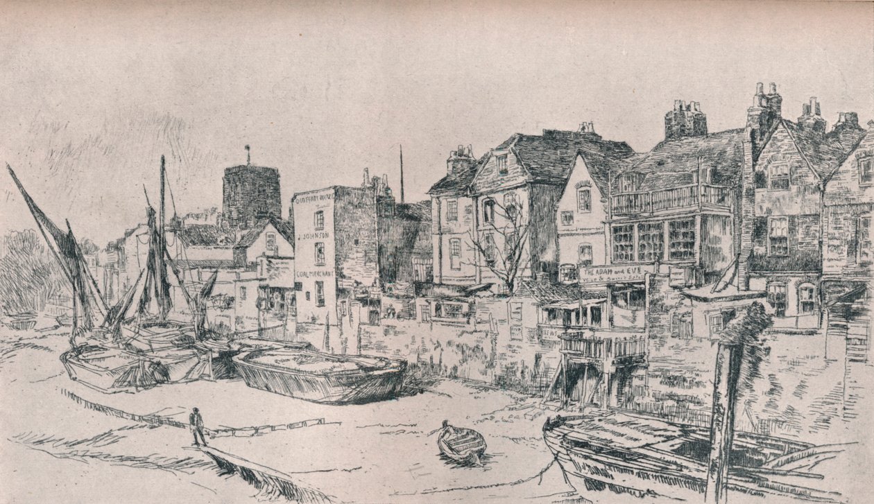Adam et Ève : Vieux Chelsea, 1879 - James Abbott McNeill Whistler