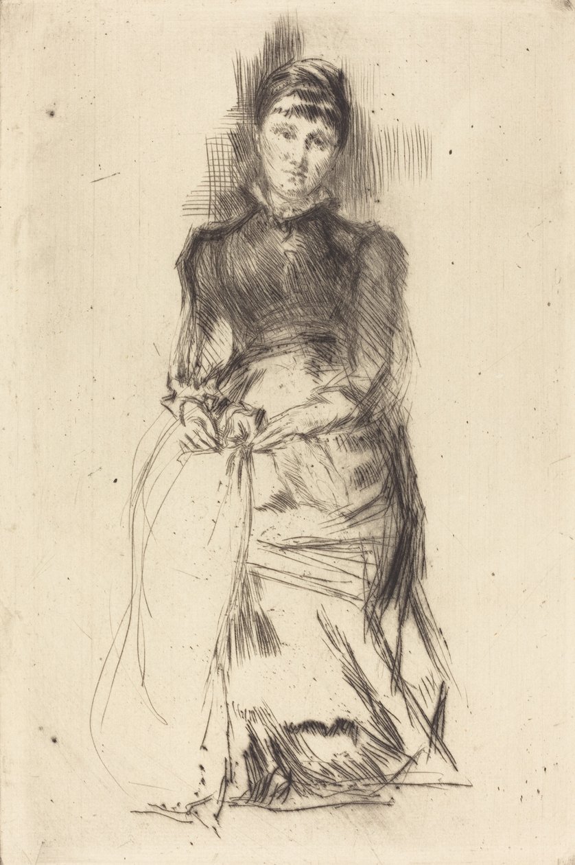 Agnes, vers 1873-1875 - James Abbott McNeill Whistler