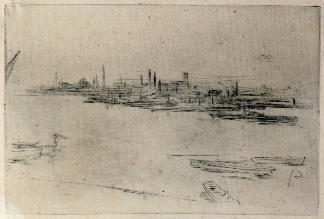 Battersea, Aube - James Abbott McNeill Whistler