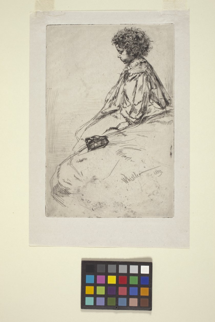 Bibi Lalouette - James Abbott McNeill Whistler