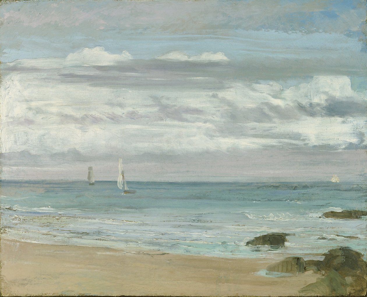 Bleu et argent : Trouville, vers 1865 - James Abbott McNeill Whistler