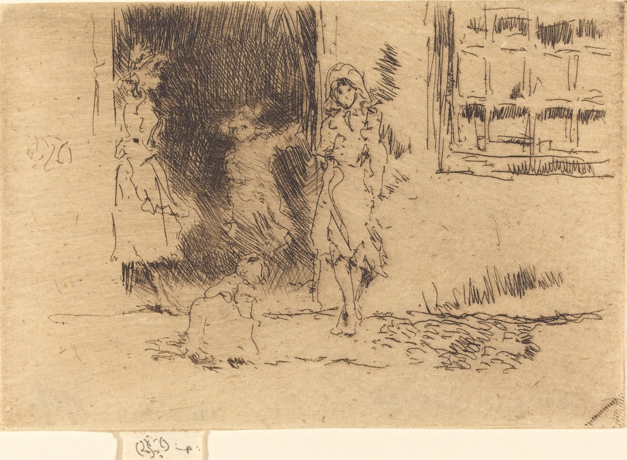 Porte de cottage, vers 1884-1886 - James Abbott McNeill Whistler