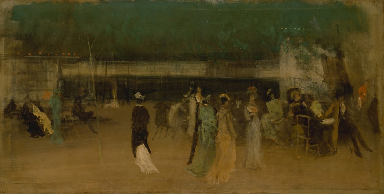 Jardins de Cremorne, No. 2 - James Abbott McNeill Whistler