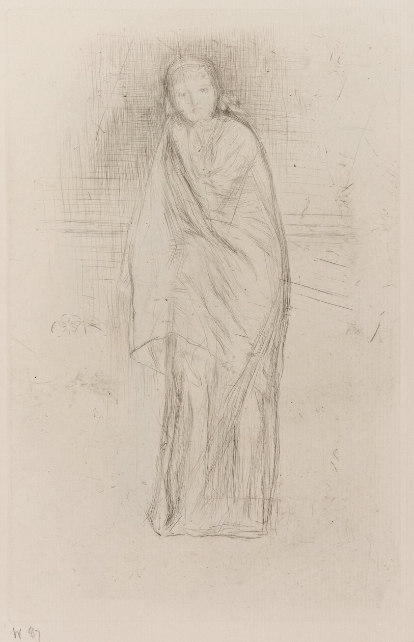 Modèle drapé - James Abbott McNeill Whistler