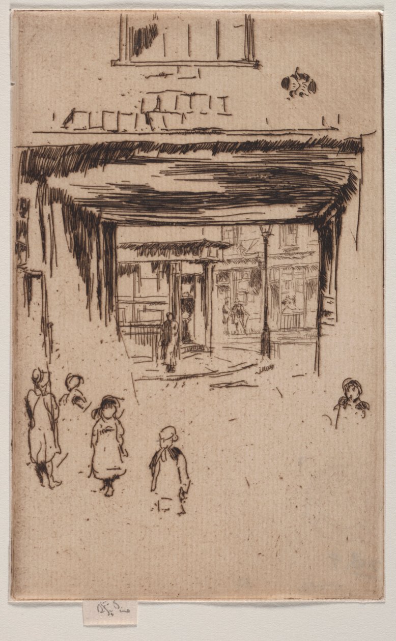 Drury Lane - James Abbott McNeill Whistler